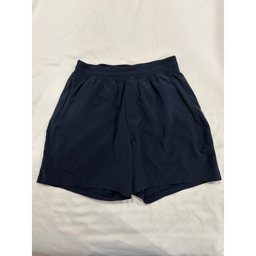 Lululemon Men's Pace Breaker Linerless Short 5" Solid Navy Size XS M7B86S
